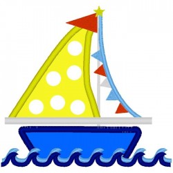 SailBoat with Banner