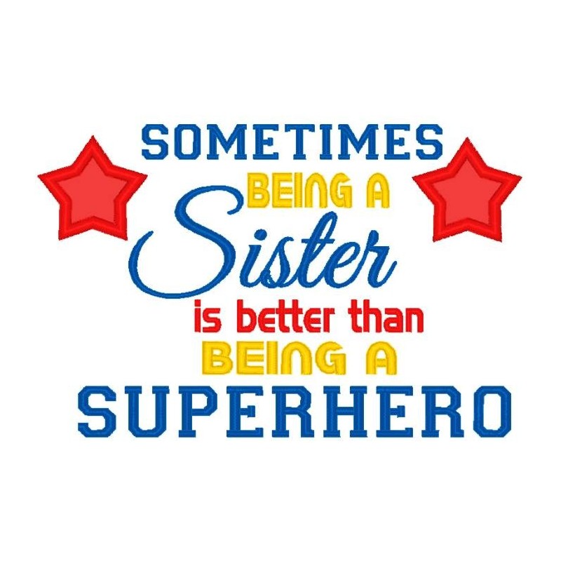 Sister Superhero