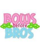 Bows before Bros