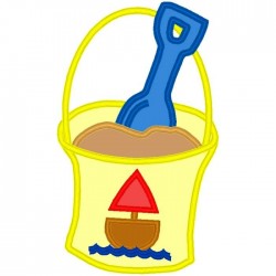 Sand Bucket with Boat