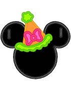 Birthday Mousehead Girl