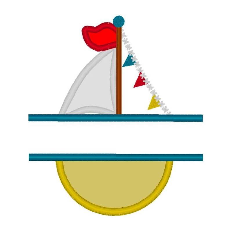 Split Sailboat