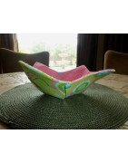 In the Hoop Fabric Bowls