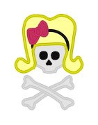 Girl Skull Blonde