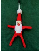 In the Hoop Santa Ornament