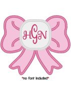 Monogram Bow