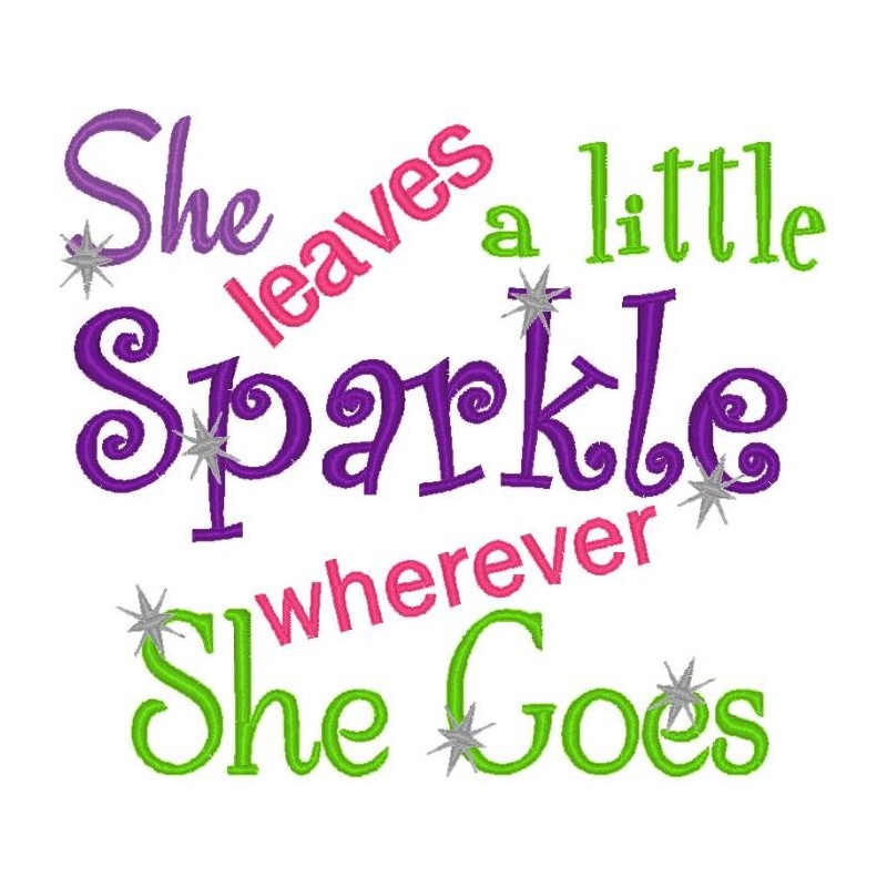 She Leaves Sparkle