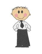 black-outline-groomsman