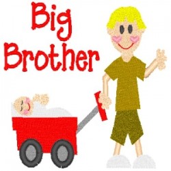 boy-stick-big-brother-with-wagon