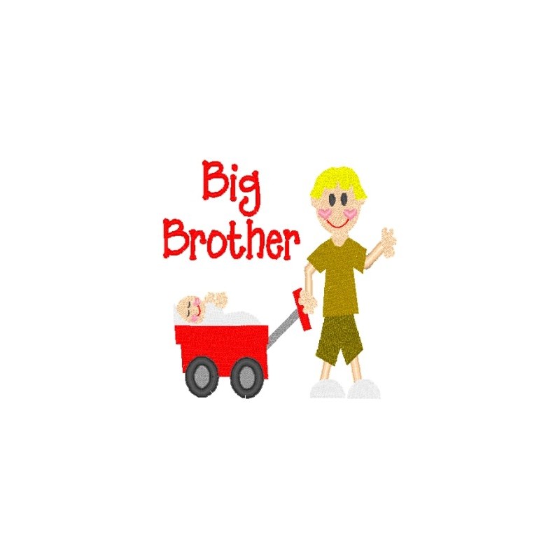 boy-stick-big-brother-with-wagon