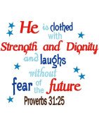 He is Clothed
