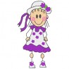 black-outline-girl-spring-purple-and-white-dress