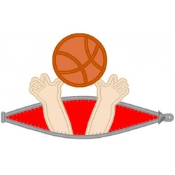 Just Reaching Basketball...