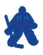 Hockey Silhouette Banner
