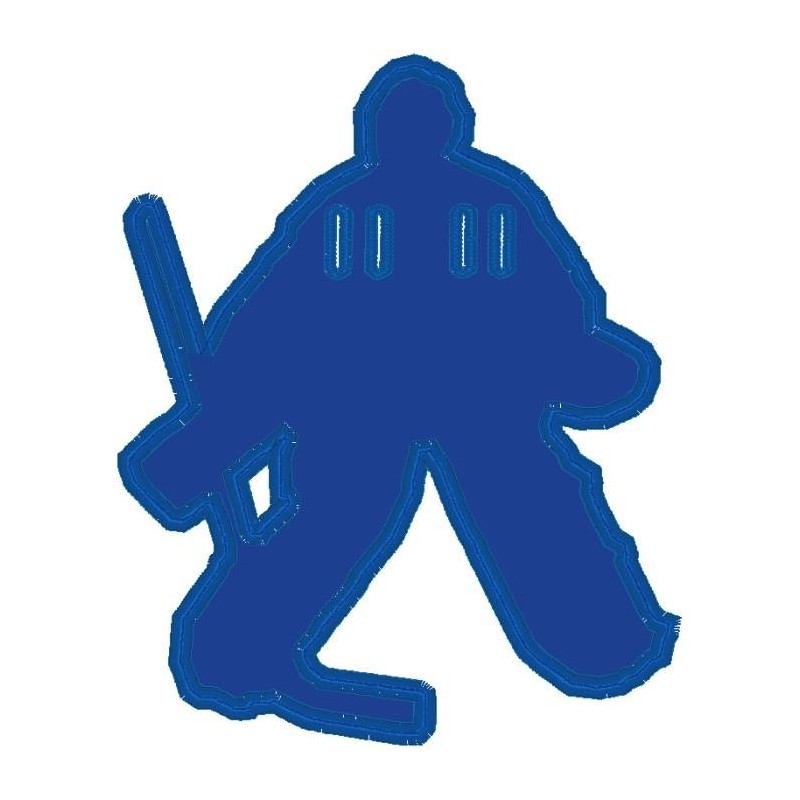 Hockey Silhouette Banner