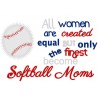 Created Equal Baseball Mom