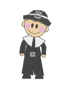 black-outline-boy-pilgram