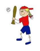 black-outline-girl-batter
