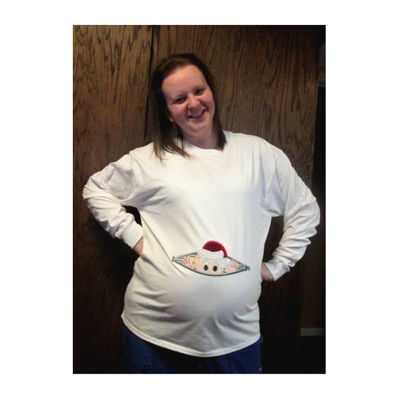 Just Peeking Maternity Boy Single