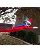 In the Hoop Elf Cheer Clothes Set