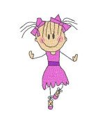 black-outline-girl-lavender-ballerina