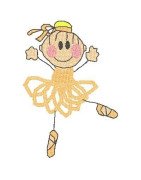 black-outline-girl-peach-ballerina