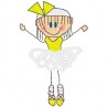 black-outline-girl-yellow-ballerina