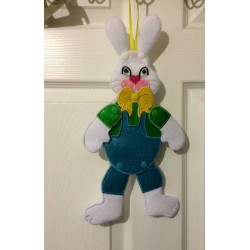 Hanging Boy Bunny for Door