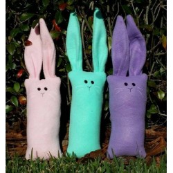 Colorful Bunny Pillow