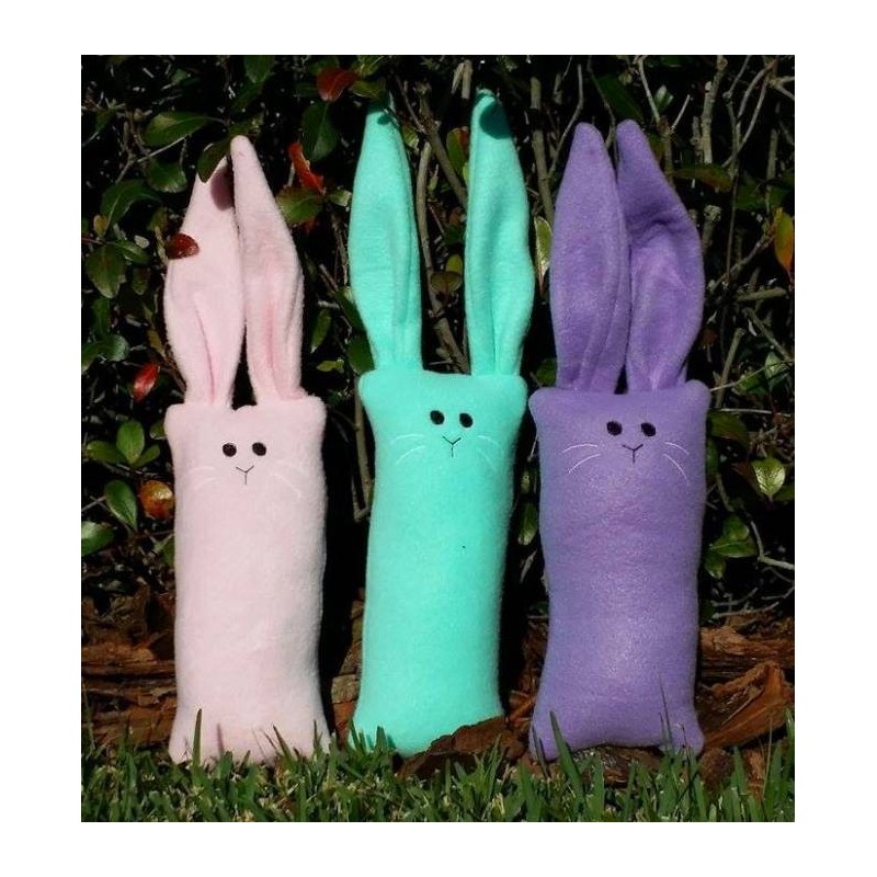 Colorful Bunny Pillow