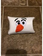 In Hoop Candy Box Funny Snowman Face