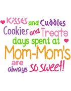 Kisses and Cuddles Mom Mom