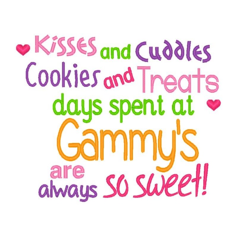 Kisses and Cuddles Gammy