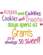 Kisses and Cuddles Gram