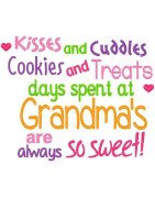 Kisses and Cuddles Grandma