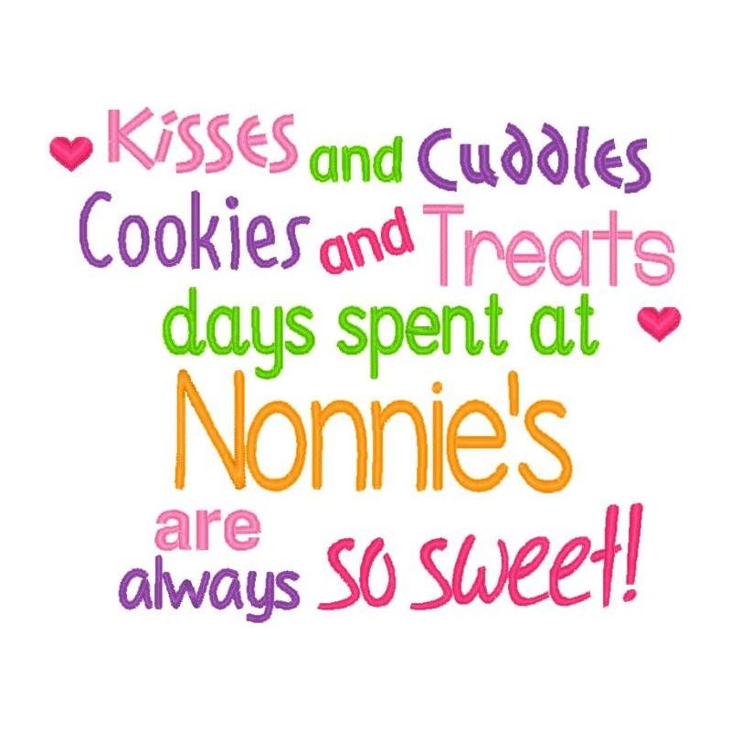 Kisses and Cuddles Nonnie