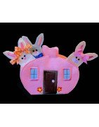  In Hoop Egg Play House and Finger Puppet Set