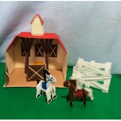 Stable and Horse Set