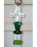 In Hoop St Patricks Day Door Hanger