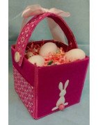 In Hoop Square Easter Basket