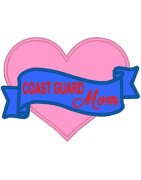Coast Guard Mom Heart