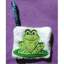 In Hoop Frog Soap Pocket