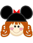 Vacation Girl 3 Applique