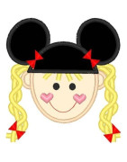 Vacation Girl 5 Applique