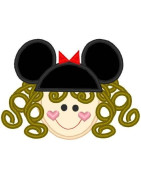 Vacation Girl Applique