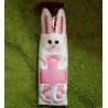 In Hoop Bunny Mini Candy Bar Holder