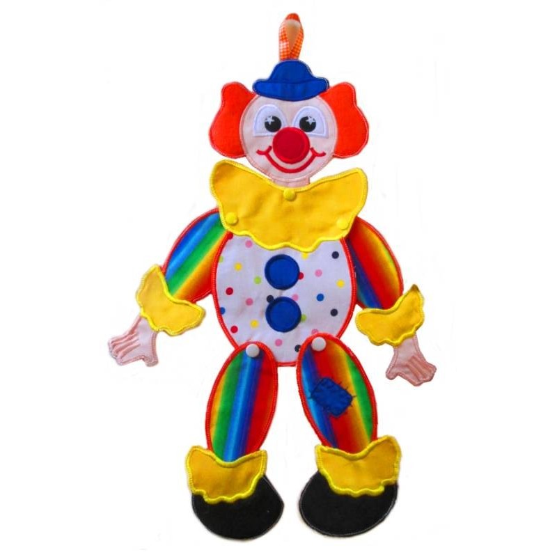In Hoop Clown Door Hanger