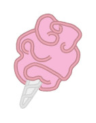 Cotton Candy Applique