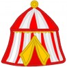 Circus Tent Applique