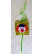 Clown Loopy Straw